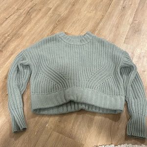 Sage green PinkRose sweater